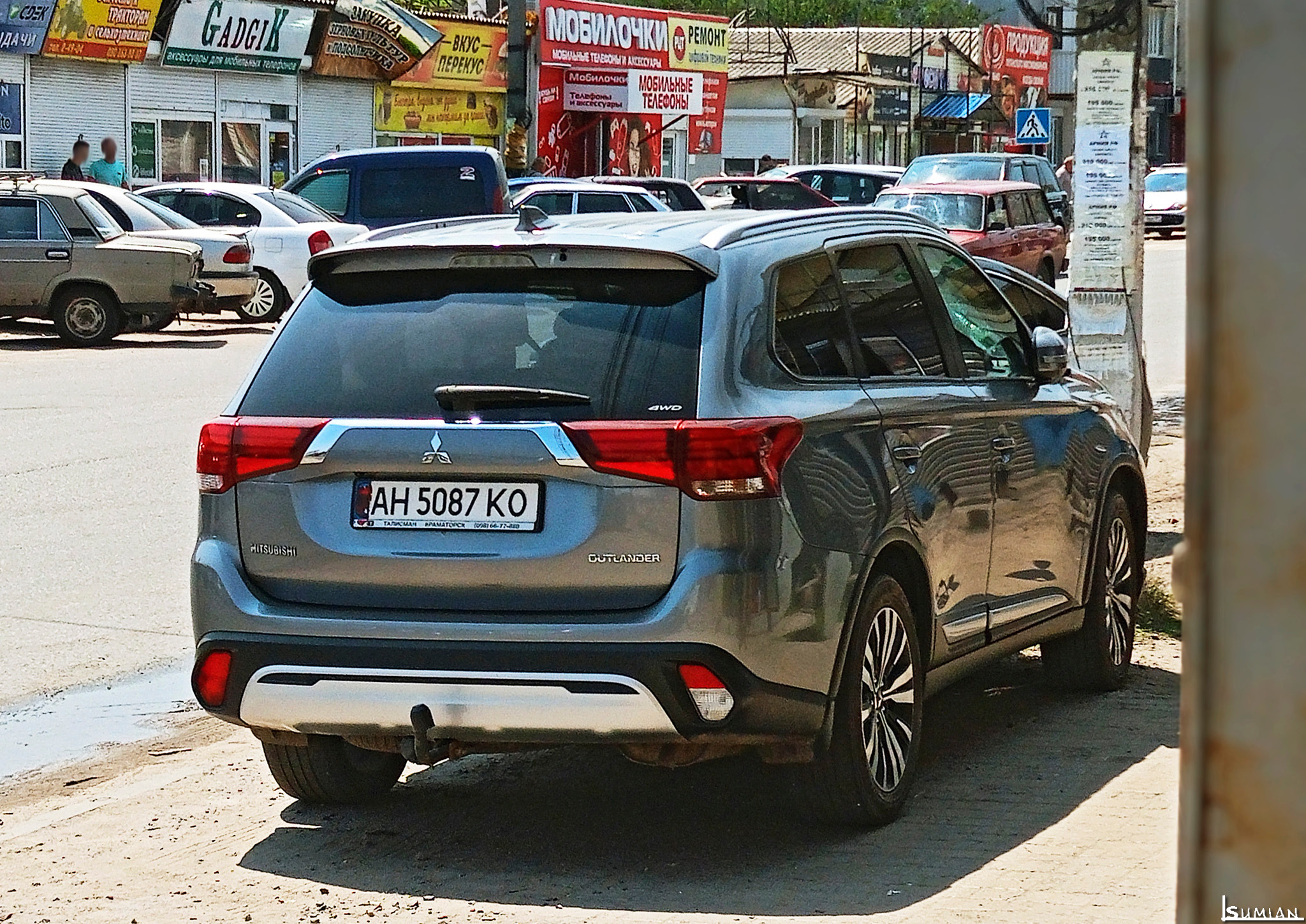 AH 5087 KO, Mitsubishi Outlander 3rd gen (GF/GG/ZJ/ZK/ZL), facelift, 2015–2023