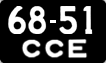 License plate USSR, Сars (1958)