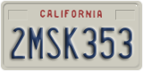 California, Passenger (1ABC234)