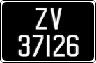License plate of Ireland, Oldtimers