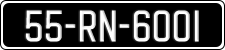 License plate of Ireland, Regular plates