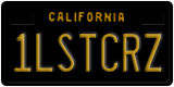 California, Vanity Plates