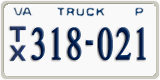 Virginia, Trucks (T/A 12(3)-345)