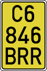 License plates of Spain, Specialty plates