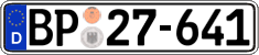 German license plate, Authorities and federal agencies