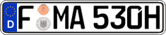German license plate, Plates for oldtimers (type 