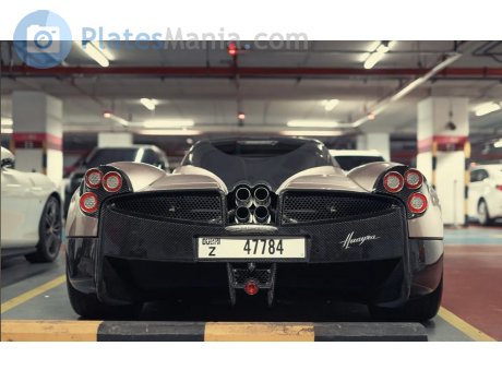 Z 47784, Pagani Huayra