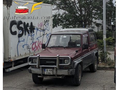 B 1981 HA, Daihatsu Rugger