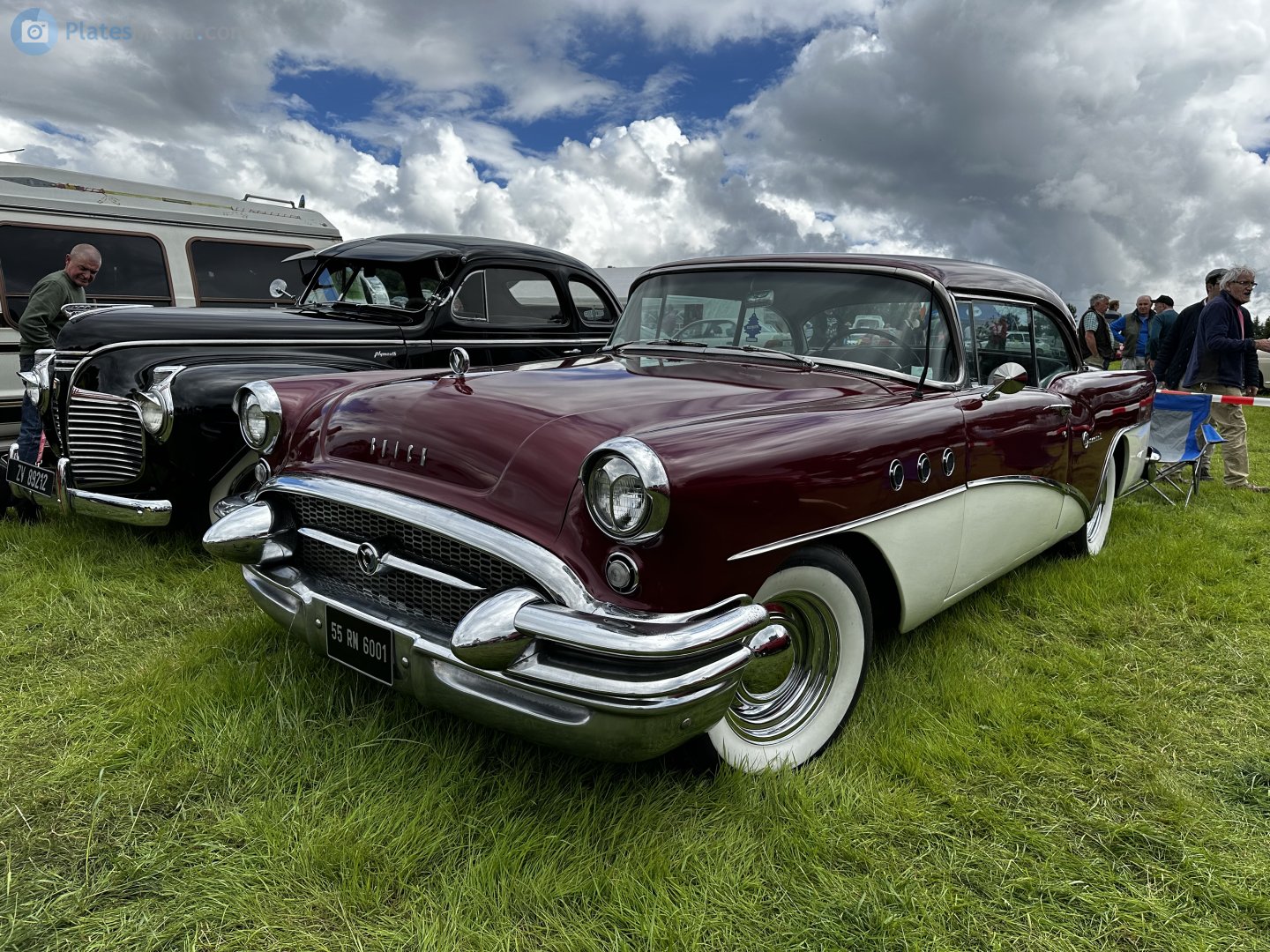 55-RN-6001, Buick Special 2nd gen 1955 2-door Sedan (48; B-body), 5th facelift, 1954–1955