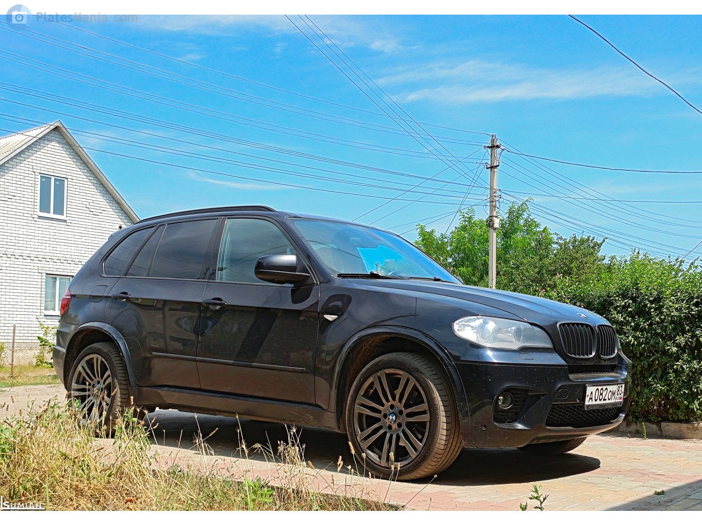 а 082 ом 83, BMW X5 2nd gen (E70), 2007–2013