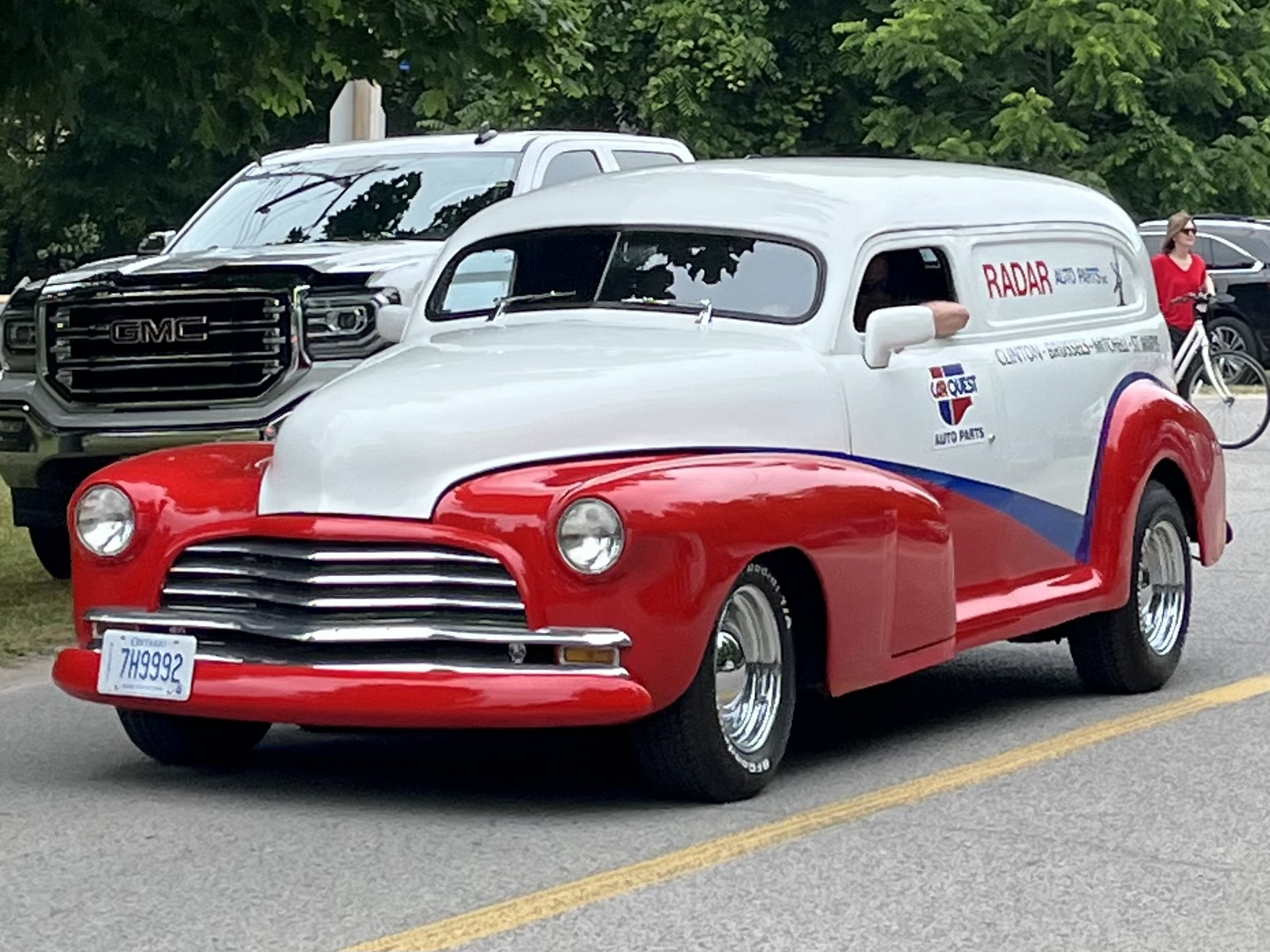 7H9993, Chevrolet Stylemaster 1st gen 3-door Sedan Delivery (1508; A-body), 1946–1948