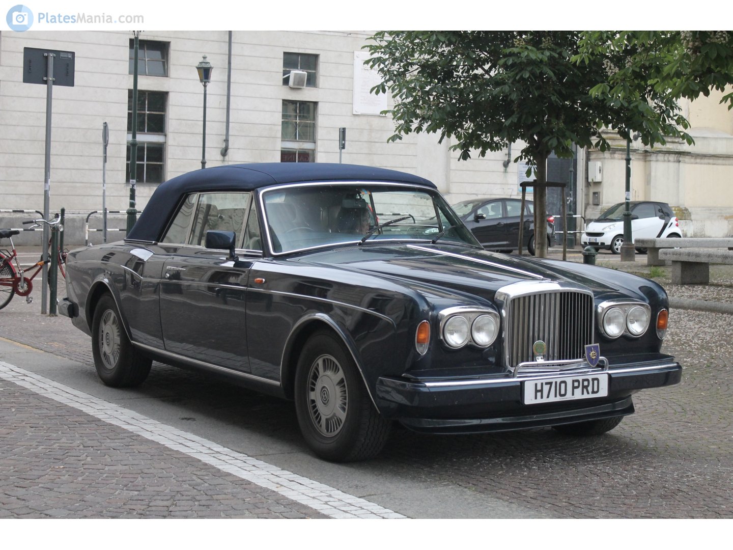 H710PRD, Bentley Continental 2nd gen Convertible, 1984–1995
