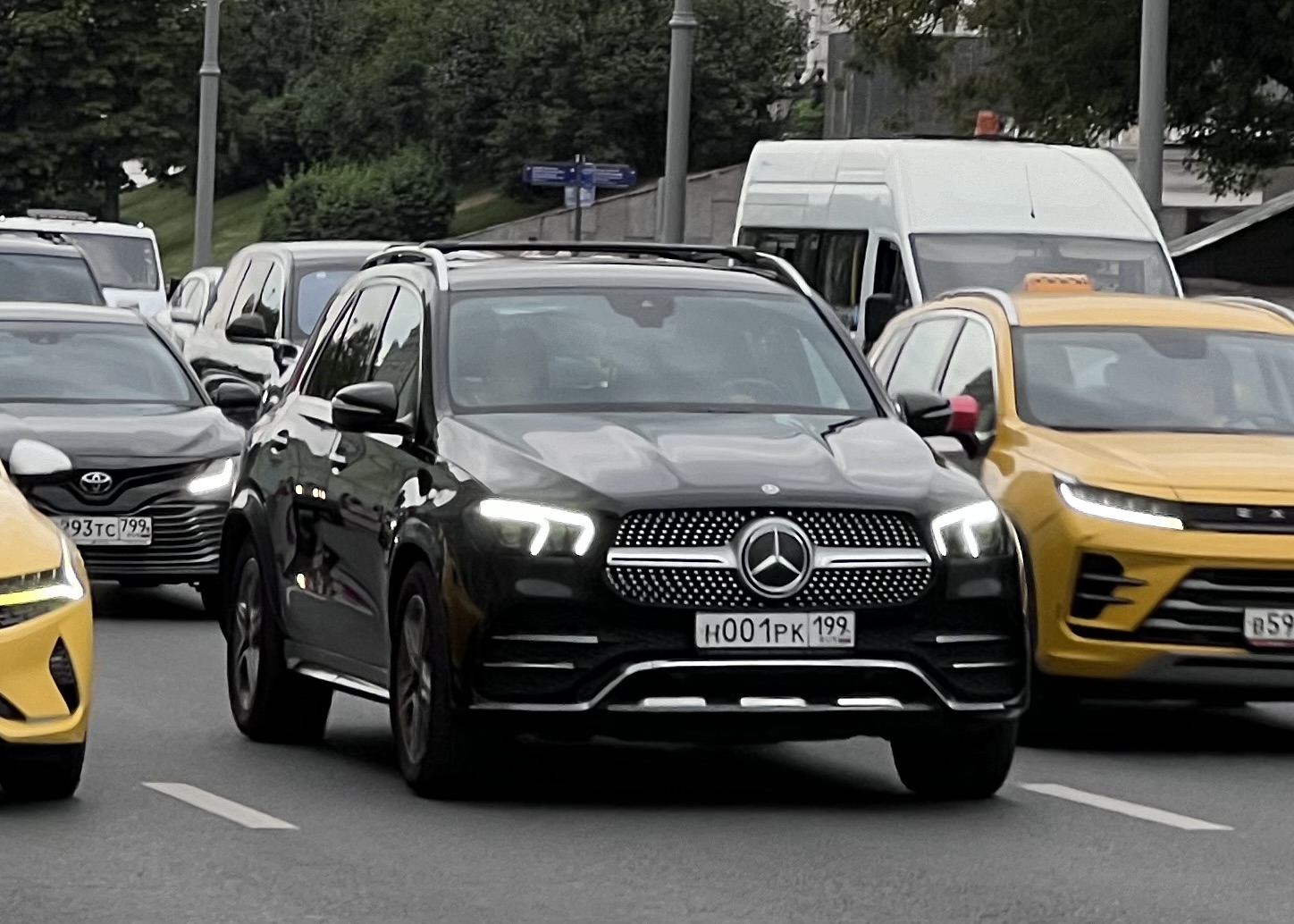 н 001 рк 199, Mercedes-Benz GLE-Klasse 2nd gen SUV (V167), 2019–