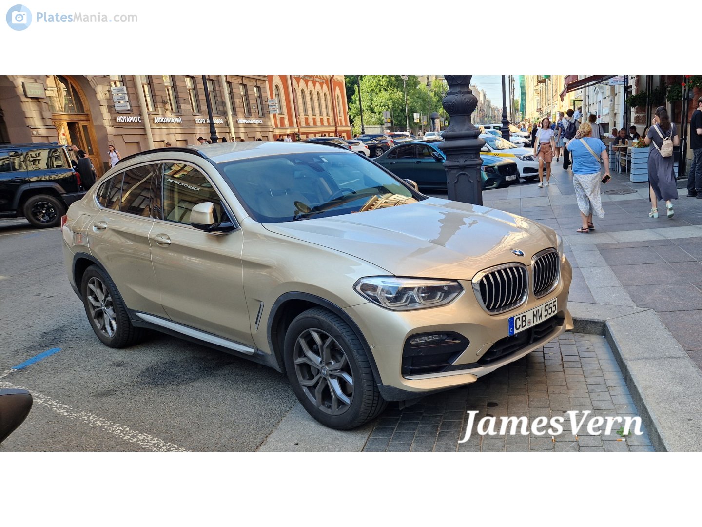 CB MW 555, BMW X4 2nd gen (G02), 2018–2021