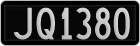 License plate of New Zealand, AB1(234)