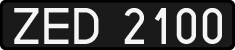 License plates of Poland, 1976 year system