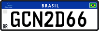License plate of Brazil, Private owners (Mercosul)