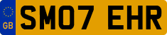 License plate of the United Kingdom, 2001 year system