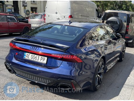 AE 0063 PP, Audi RS7