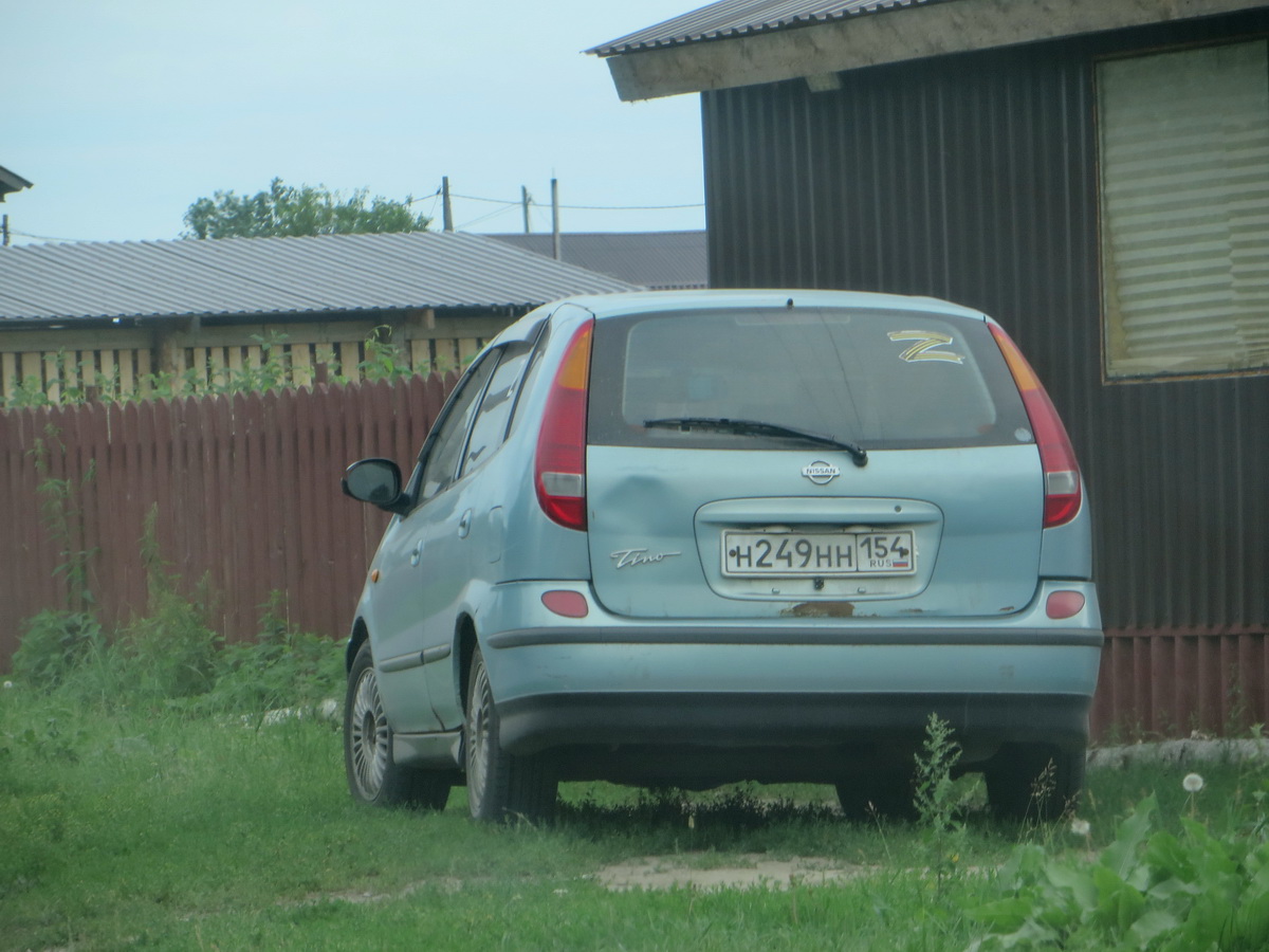 н 249 нн 154, Nissan Tino 1st gen (V10), 1998–2003