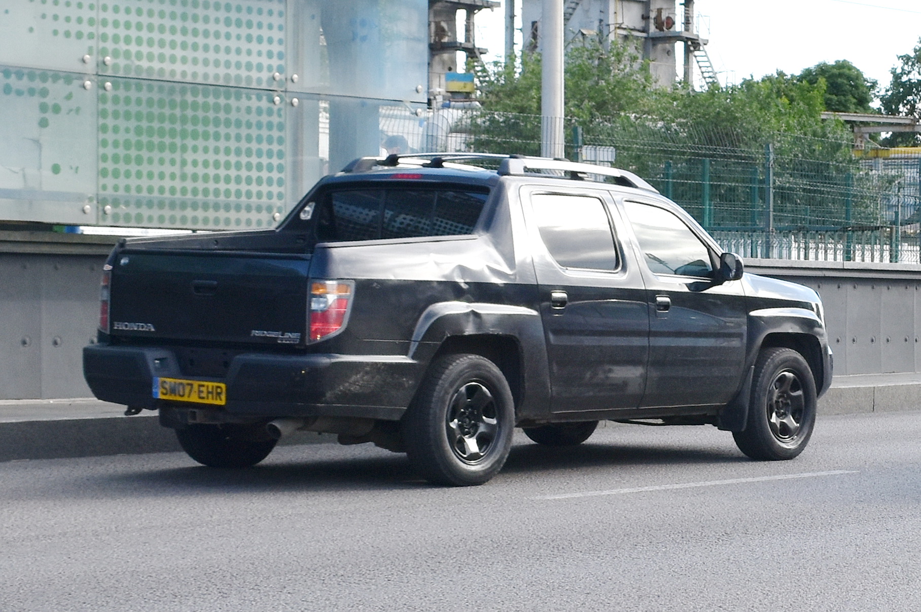 SM07EHR, License plate without vehicle 