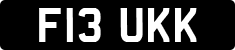 License plate of the United Kingdom, 1983 year system