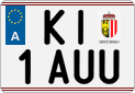 License plate of Austria, Regular plates