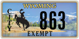 Wyoming, Exempt (1234)