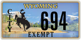 Wyoming, Exempt (1234)