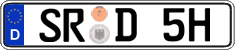 German license plate, Plates for oldtimers (type 