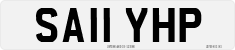 License plate of the United Kingdom, 2001 year system