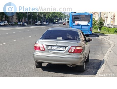 а820оо142, Nissan Bluebird Sylphy