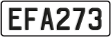 License plate of New Zealand, ABC1(23)