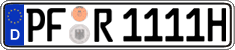 German license plate, Plates for oldtimers (type 