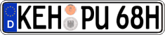 German license plate, Plates for oldtimers (type 