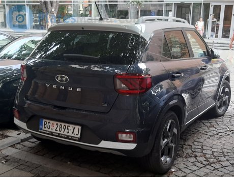 BG 2895-XJ, Hyundai Venue