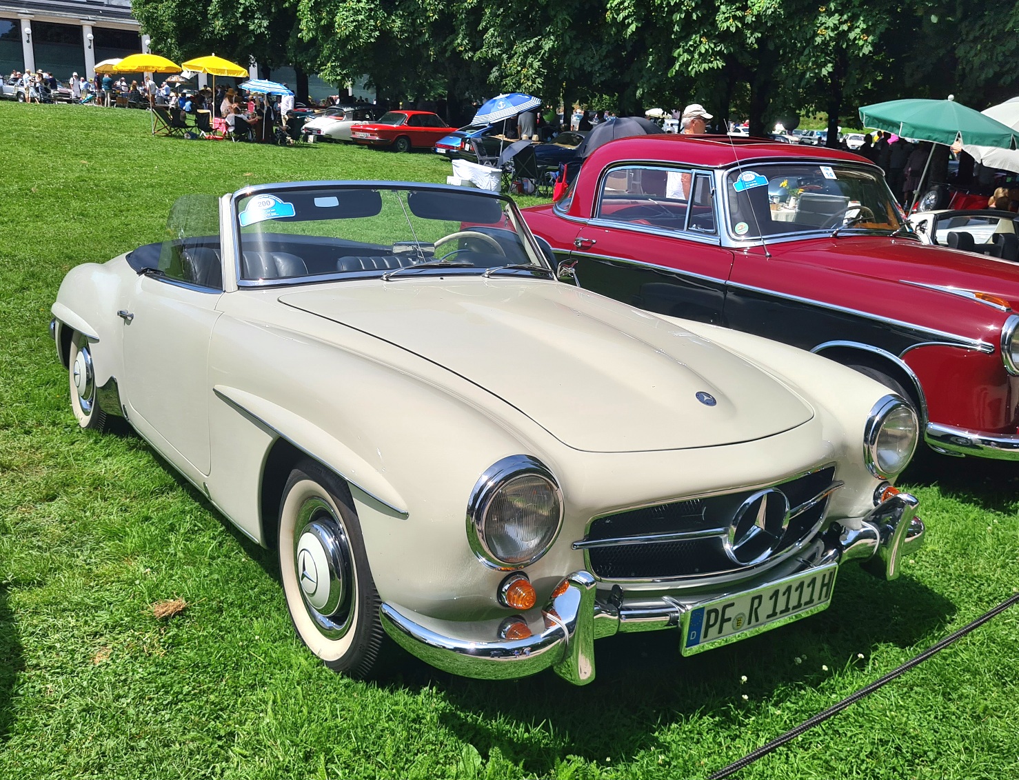 PF R 1111 H, Mercedes-Benz SL-Klasse 1st gen 190 SL (W121), 1955–1963