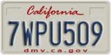 California, Passenger Car (1ABC234)
