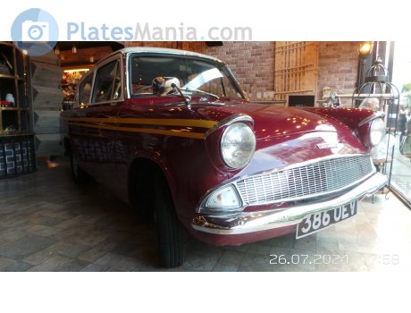 386 UEV, Ford Anglia