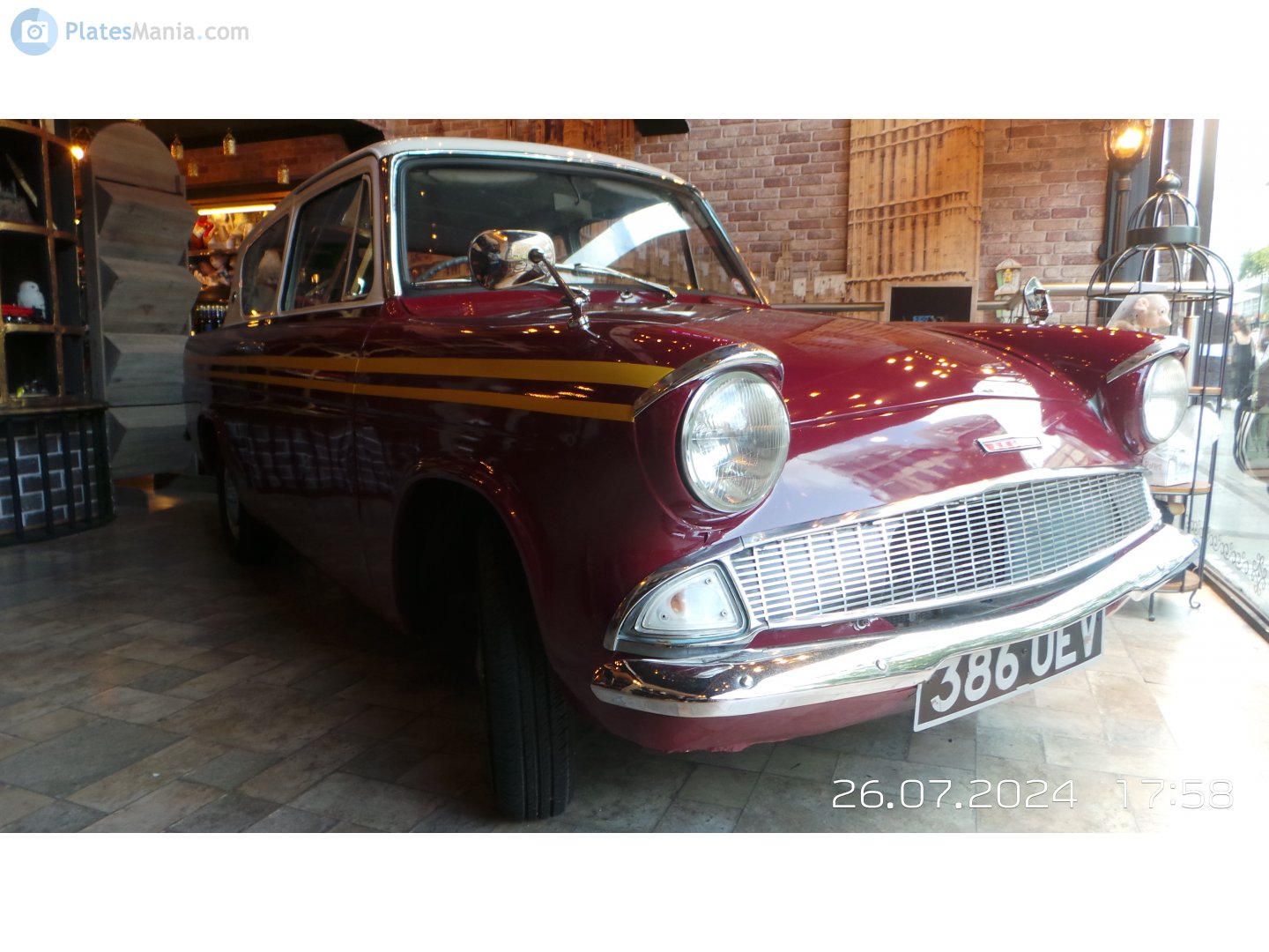386UEV, Ford Anglia 4th gen (105E/123E), 1959–1968