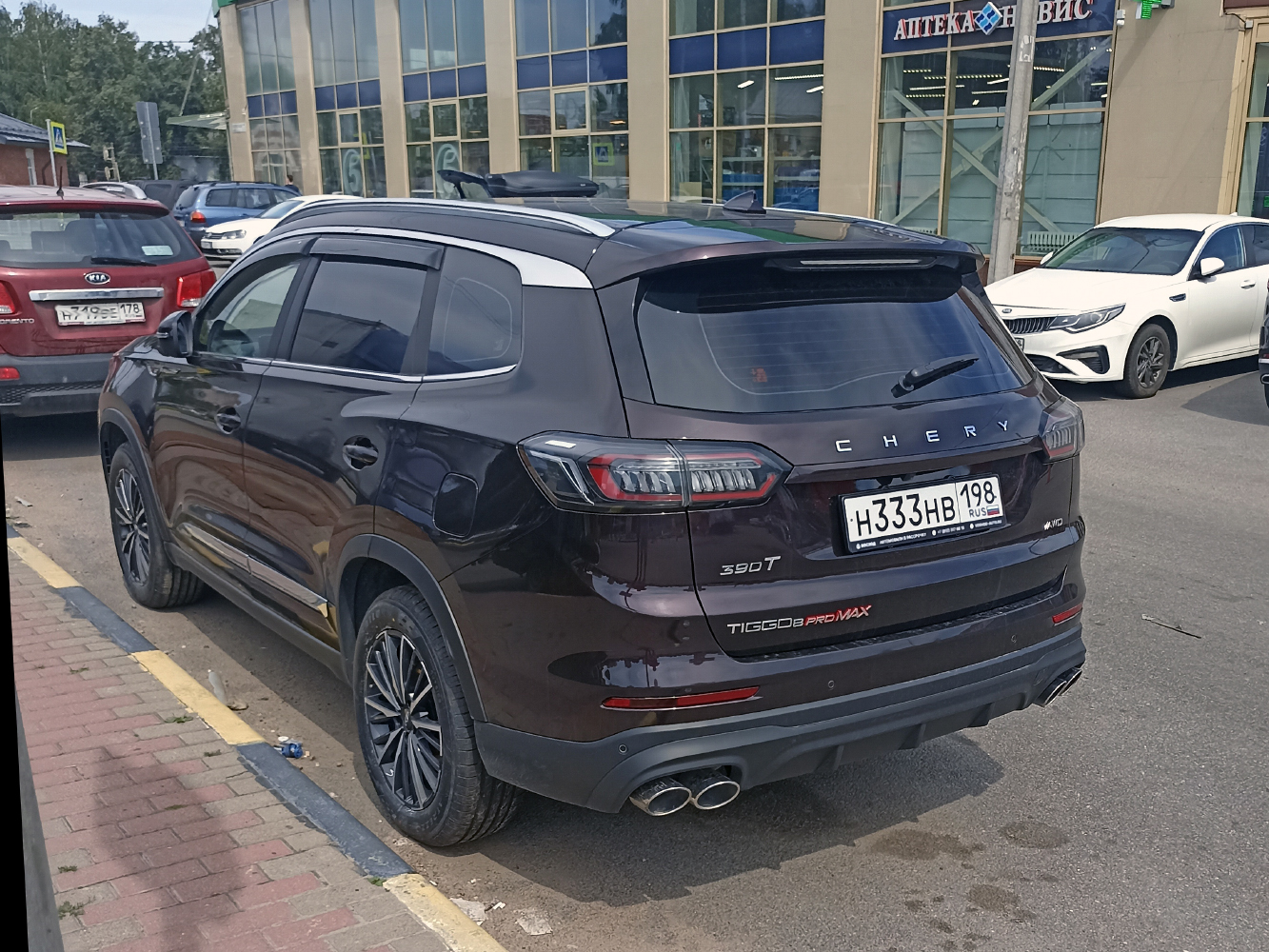 н 333 нв 198, Chery (Chirey) Tiggo 8 1st gen Pro/Plus (T18; Global-market), 2020­–