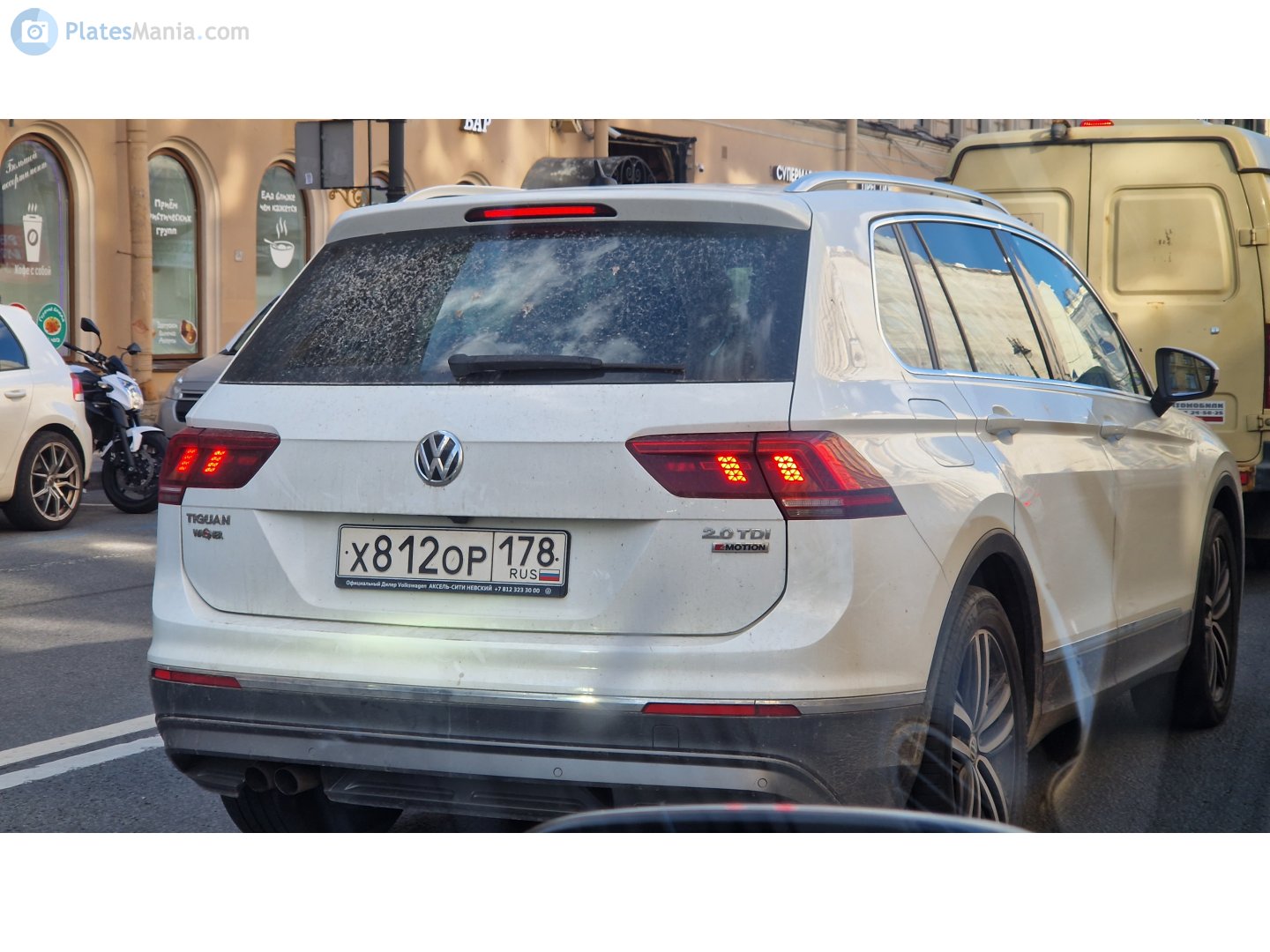 х 812 ор 178, Volkswagen Tiguan 2nd gen (AD/AX/Allspace/L), 2016–2021