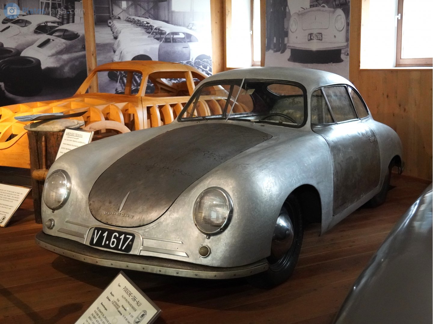 V 1.617, Porsche 356 (A) Coupe, 1948–1959