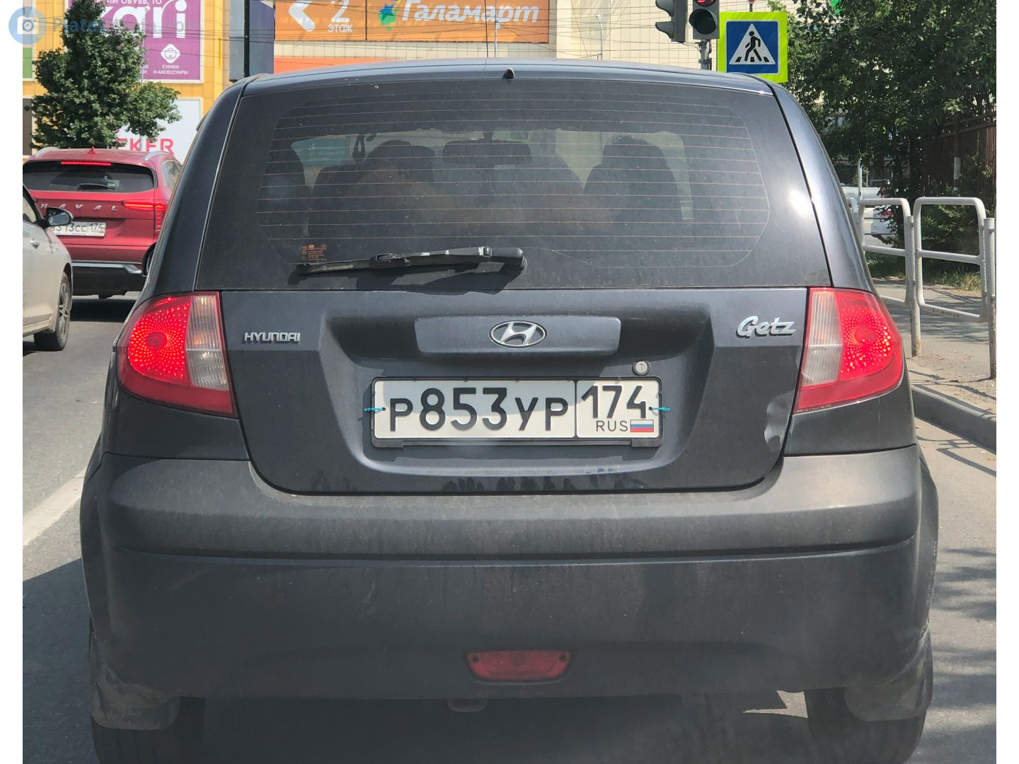р 853 ур 174, Hyundai Getz 
