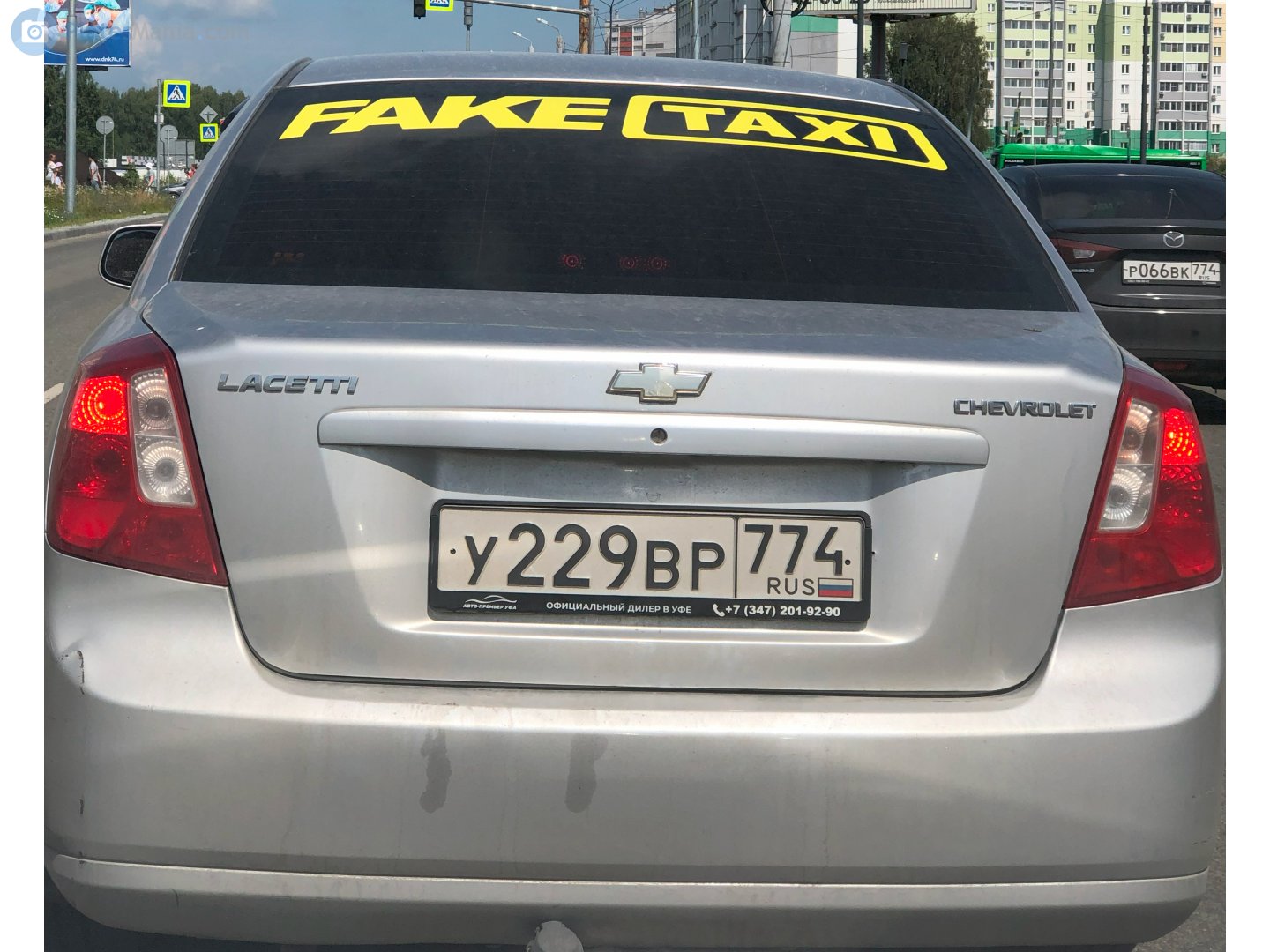 у 229 вр 774, Chevrolet Lacetti 1st gen Sedan (J200), 2004­–2012 (–2024 for UZ-market)