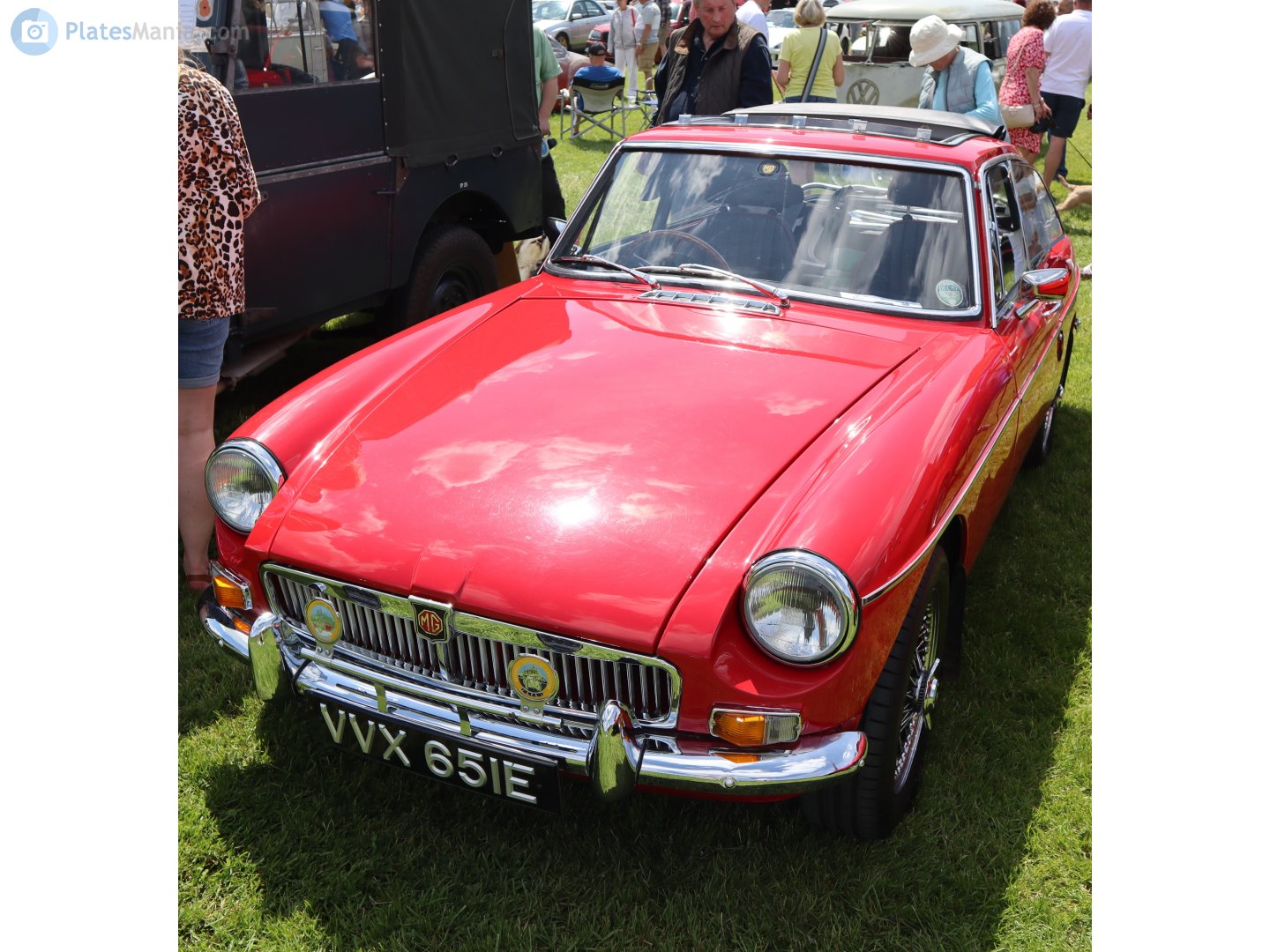 VVX651E, MG B 1st gen GT Coupé, 1965–1980