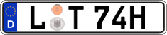 German license plate, Plates for oldtimers (type 