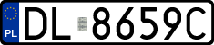 License plates of Poland, Regular car plates