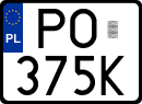 License plates of Poland, Special vehicles and motorcycles
