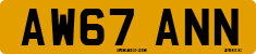 License plate of the United Kingdom, 2001 year system